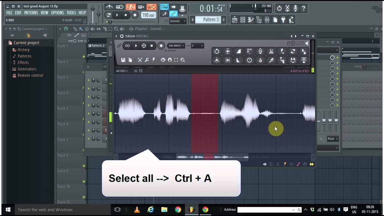 how to record in fl studio 11