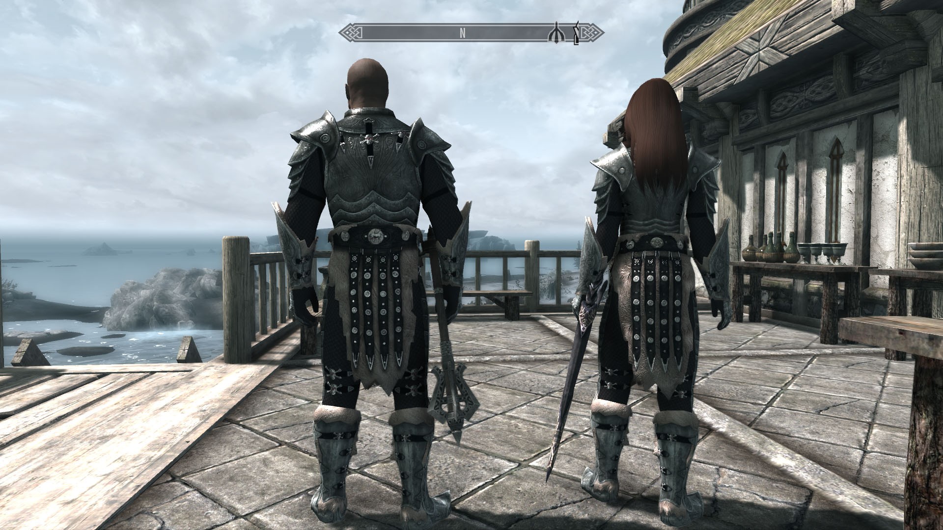 Skyrim black armor mod